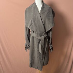 Club Monaco Olive Green Trench Coat